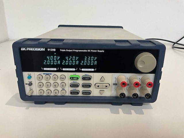 Bk precision 9129b tripple output programmeerbare voeding - afbeelding 2 van  5