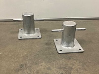 Bks - aanleg bolder - klein model - overige bootonderdelen (2x) - afbeelding 3 van  3