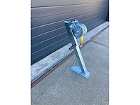 Bks - liersteun voor koker 60mm incl lier - overige bootonderdeel - afbeelding 2 van  5