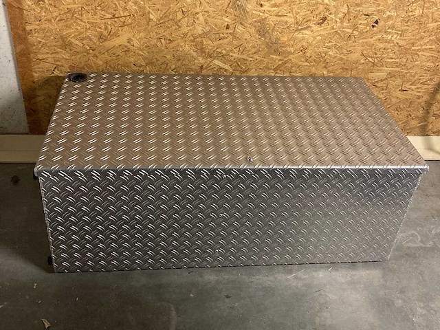Bks - rechthoek - afsluitbare aluminium opbergkist - afbeelding 1 van  7