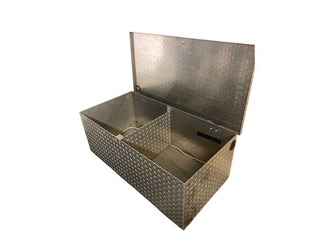 Bks - rechthoek - afsluitbare aluminium opbergkist - afbeelding 2 van  7