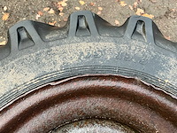 Bkt 20.5/75 r15.3 band, wiel en velg 4x - afbeelding 2 van  10