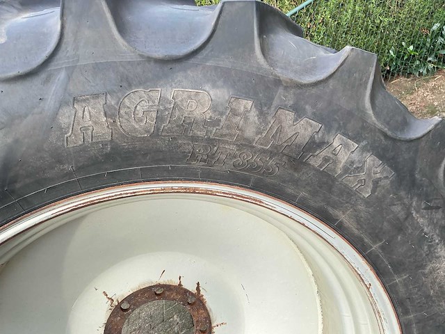 Bkt / alliance tractor banden met velgen set - afbeelding 10 van  12