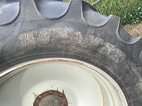 Bkt / alliance tractor banden met velgen set - afbeelding 10 van  12