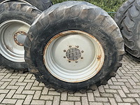 Bkt / alliance tractor banden met velgen set - afbeelding 2 van  12