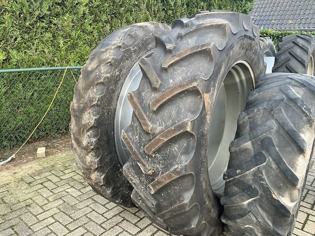 Bkt / alliance tractor banden met velgen set - afbeelding 5 van  12