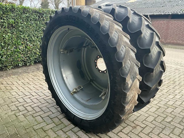 Bkt / alliance tractor banden met velgen set - afbeelding 7 van  12