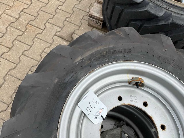 Bkt implement-as504 10,5/80-18 wiel (2x) - afbeelding 9 van  11