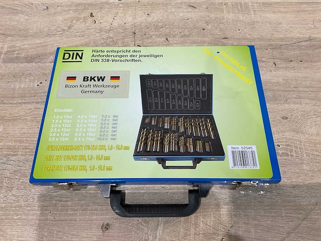 Bkw - borenset 170 delig - afbeelding 7 van  8