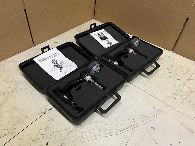 B&l engineering hydraulische handdynamometer bl5001 (x2) - afbeelding 1 van  5