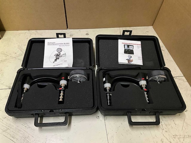 B&l engineering hydraulische handdynamometer bl5001 (x2) - afbeelding 2 van  5