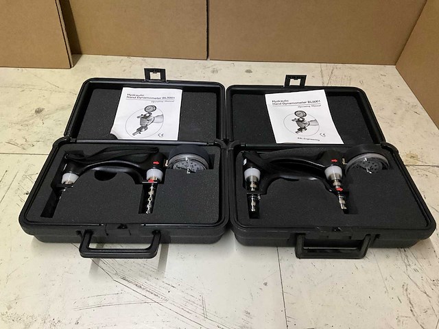 B&l engineering hydraulische handdynamometer bl5001 (x2) - afbeelding 2 van  5
