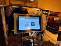 Black and white koffiemachine