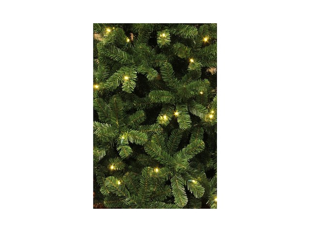 Black box charlton kunstkerstboom 185 x 115 cm 140 warm witte led lampjes - afbeelding 2 van  3