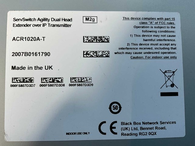 Black box international b.v. - agility dual head - kvm-switch oip - 2017 - afbeelding 6 van  6