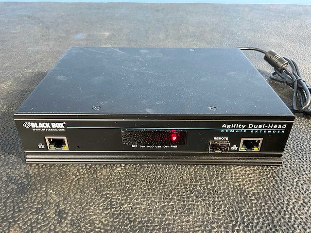 Black box international b.v. - agility dual head - kvm-switch oip - 2017 - afbeelding 1 van  5