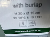 Black box norton usb kerstboom met burlap - afbeelding 2 van  4