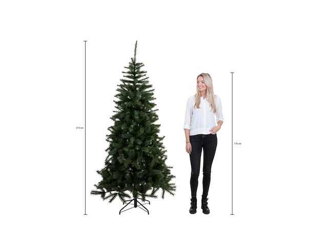 Black box trees charlton kunstkerstboom groen - afbeelding 4 van  4