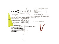 Black canvas cockpit cover for uttern d/t 57 - vk_utd57sp2 - afbeelding 1 van  7