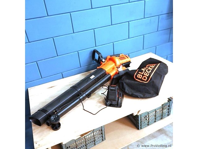 Black + decker accu bladblazer - afbeelding 2 van  5