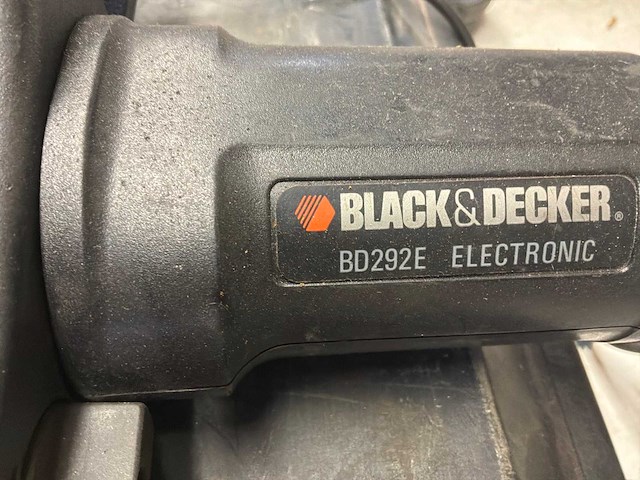 Black & decker bd292e bandschuurmachine - afbeelding 5 van  5