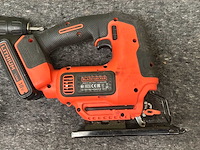 Black+ decker boormachine en decoupeerzaag accugereedschap (2x) - afbeelding 3 van  6