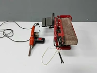 Black & decker / einhell ka900e / tc-us 400 bandschuurmachine (2x) - afbeelding 7 van  14
