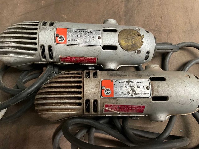 Black & decker haakse slijpmachine (2x) - afbeelding 2 van  2