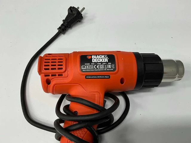 Black & decker kx1650 1 heteluchtpistool - afbeelding 8 van  9