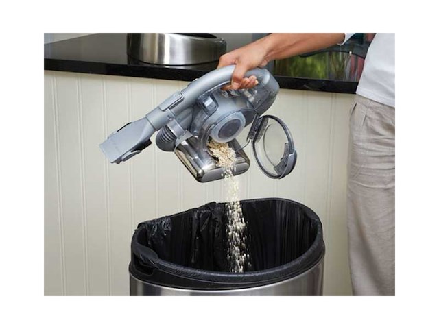 Black & decker pd1820lf zakloos zwart, chroom handstofzuiger - afbeelding 2 van  6