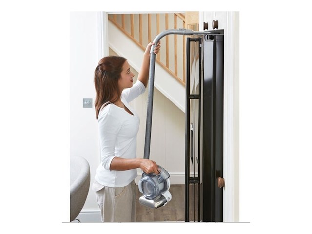 Black & decker pd1820lf zakloos zwart, chroom handstofzuiger - afbeelding 3 van  6