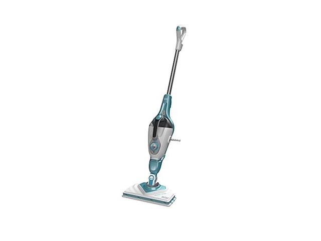 Black & decker steammop rechtopstaande stoomreiniger 0,5 l 1600 w blauw, wit - afbeelding 1 van  6