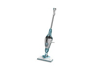 Black & decker steammop rechtopstaande stoomreiniger 0,5 l 1600 w blauw, wit - afbeelding 1 van  6