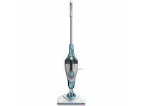 Black & decker steammop rechtopstaande stoomreiniger 0,5 l 1600 w blauw, wit - afbeelding 2 van  6