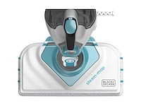 Black & decker steammop rechtopstaande stoomreiniger 0,5 l 1600 w blauw, wit - afbeelding 3 van  6