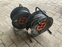 Black master kabelhaspel (2x)
