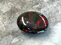 Black opal - 11.47 carat natuurlijke black opal - afbeelding 2 van  5