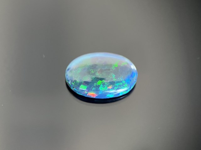 Black opal - 2.94 carat natuurlijke black opal - afbeelding 1 van  5