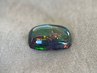 Black opal - 5.45 carat natuurlijke black opal - afbeelding 3 van  5