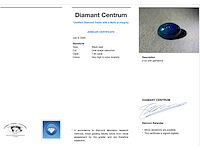 Black opal 7.64 carat natuurlijke black opal - afbeelding 3 van  4