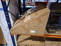 Black velvet round gold legs, 2025 - afbeelding 2 van  2