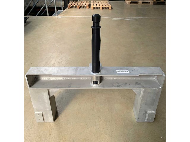 Black waterski wakeboard pole with aluminum frame 100 x 47 cm - afbeelding 2 van  5