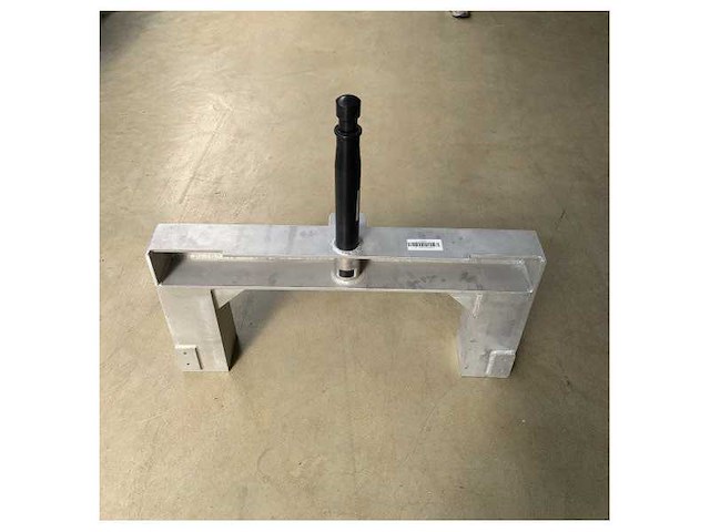 Black waterski wakeboard pole with aluminum frame 100 x 47 cm - afbeelding 3 van  5