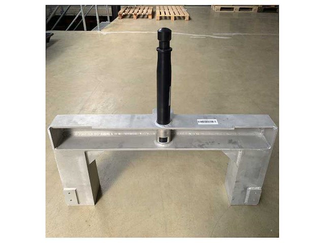 Black waterski wakeboard pole with aluminum frame 100 x 47 cm - afbeelding 5 van  5