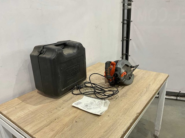 Black&decker - cs1550 - cirkelzaag - afbeelding 2 van  8