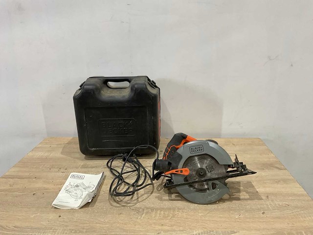 Black&decker - cs1550 - cirkelzaag - afbeelding 3 van  8