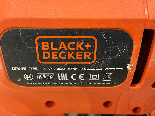 Black&decker - ks701pe - decoupeerzaag - afbeelding 8 van  8