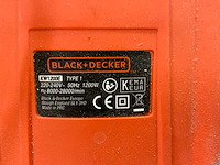 Black&decker - kw1200e - bovenfrees - afbeelding 8 van  8