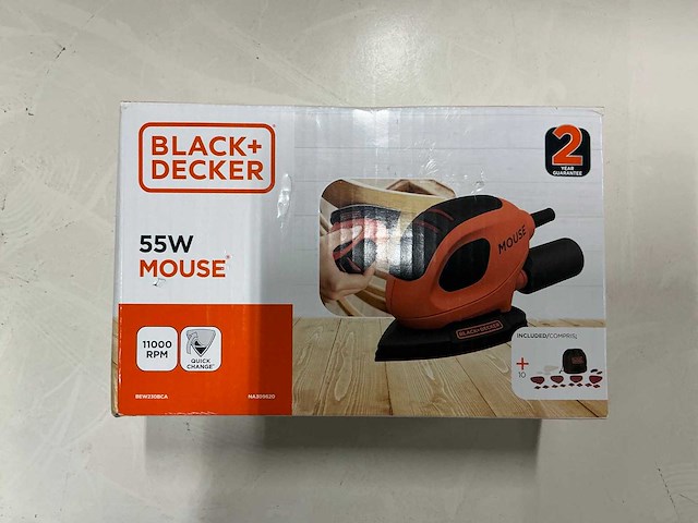 Black+decker 55w mouse - afbeelding 1 van  3