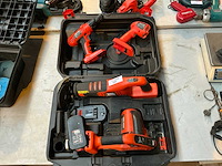 Black&decker accugereedschap (4x) - afbeelding 1 van  11